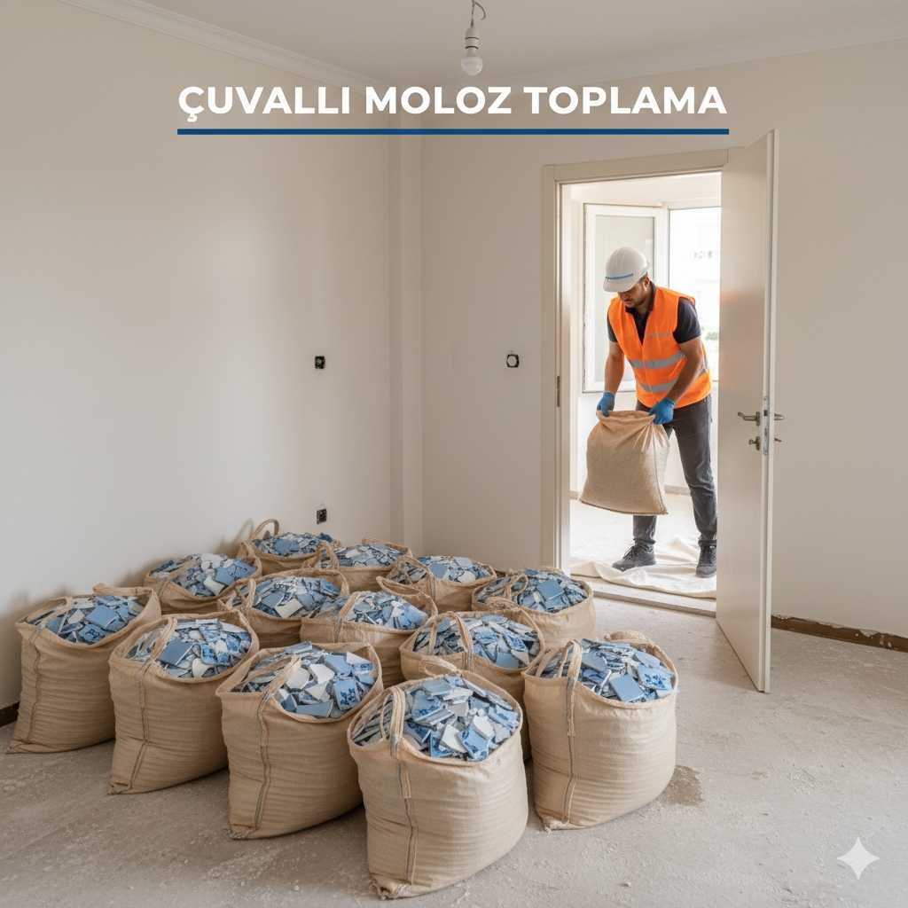 cuvalli moloz toplama hizmeti
